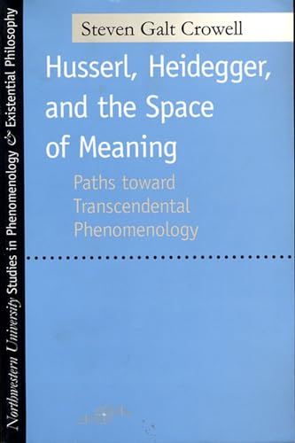 Husserl, Heidegger, and the Space of Meaning: Paths Toward Transcendental Phenomenology: Paths Toward Trancendental Phenomenology (Studies in Phenomenology and Existential Philosophy)